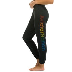 Aviator Nation Sweatpants - Charcoal - Size: L